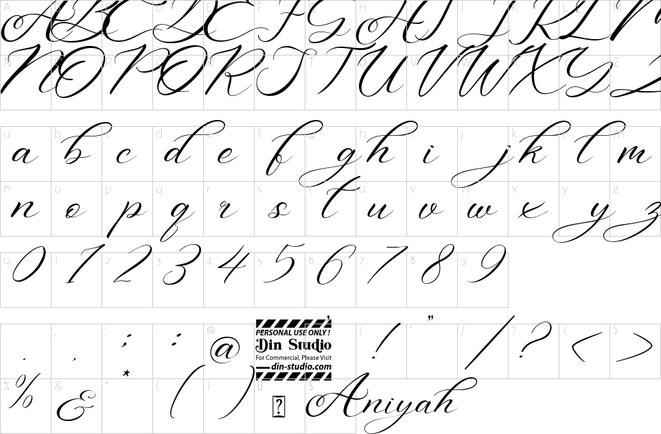 character map